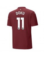 Manchester City Jeremy Doku #11 Tredjedrakt 2024-25 Korte ermer